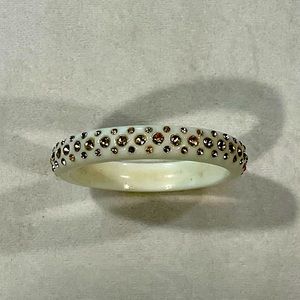 Champagne Rhinestone Bangle